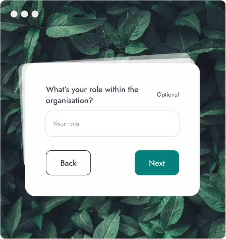 Link Surveys mockup
